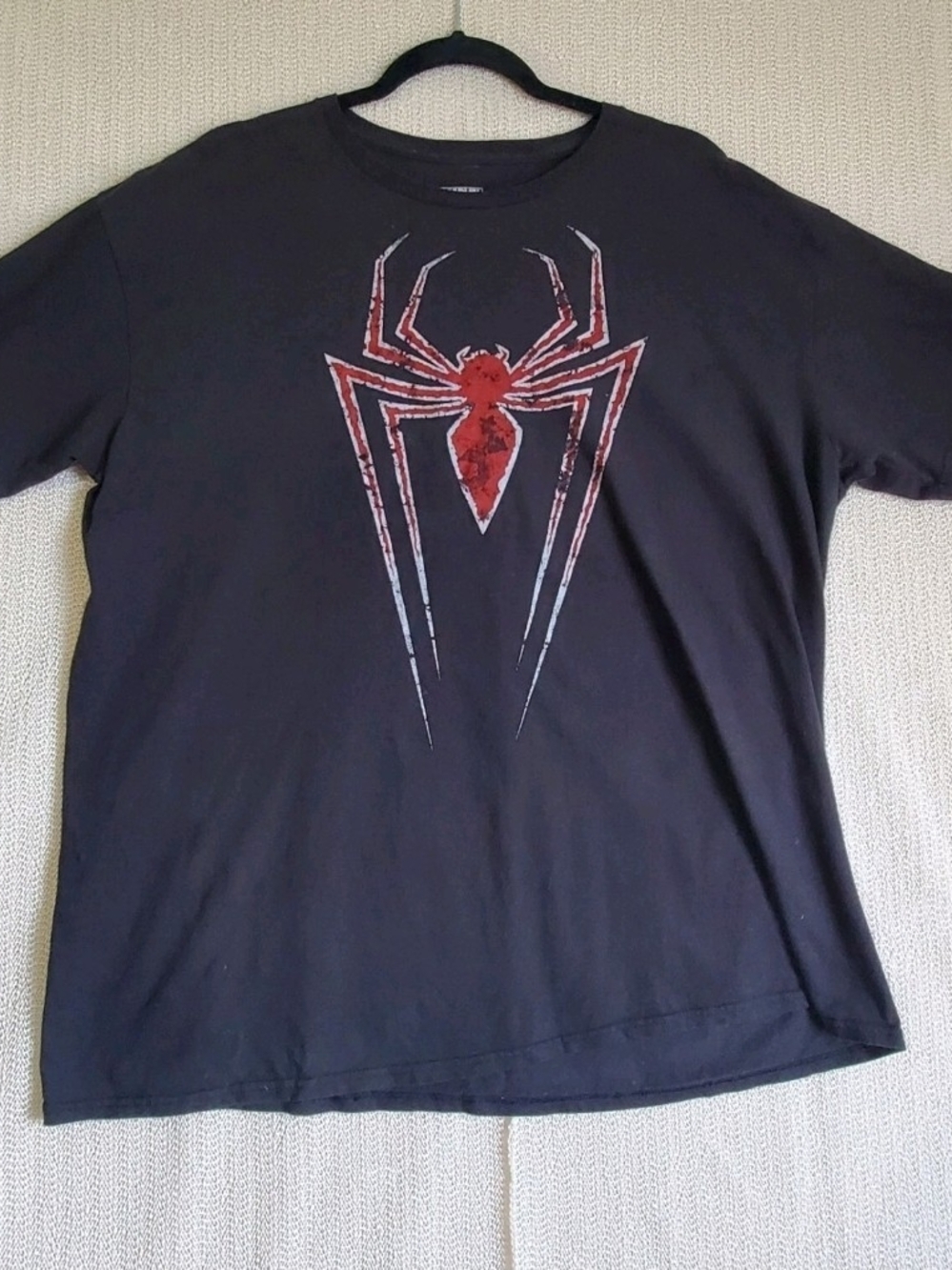 Marvel Spiderman Red Emblem Men’s T-shirt 2XL venom carnage peter parker